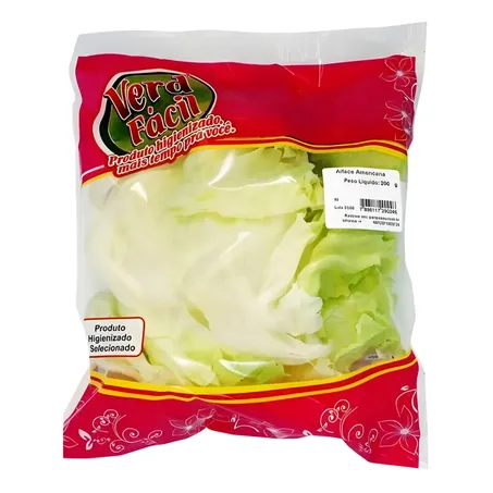 Alface americana hig verd facil 200g