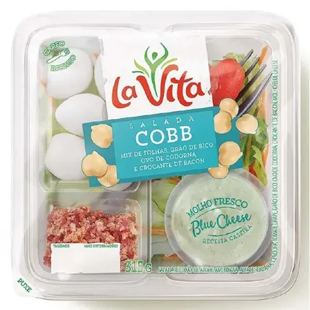 Feira Salada Refeição Cobb La Vita 315g