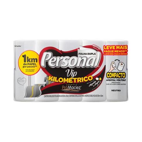 PAPEL HIG PERSONAL FD VIP NEUTRO 50M C/20 KILOMETR