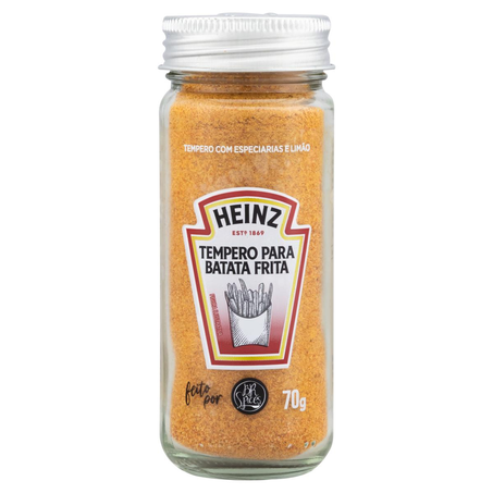 Tempero  BR Spices 70g - Heinz - Para Batata Frita