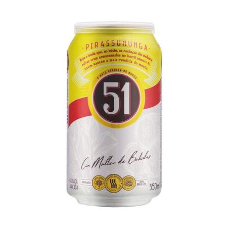 Aguardente 51 350ml Lata Tradicional