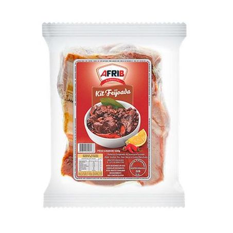 Ingredientes para feijoada afrib 500g