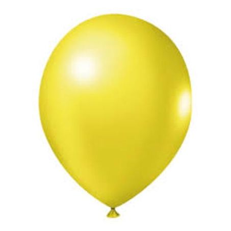 Balao brink fest liso amarelo c30un