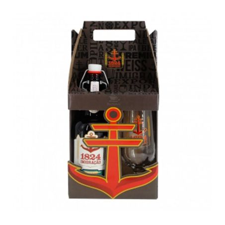 CERVEJA IMIGRACAO 1824 500ML PREMIUM C/COPO