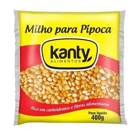Milho de pipoca kanty 400g