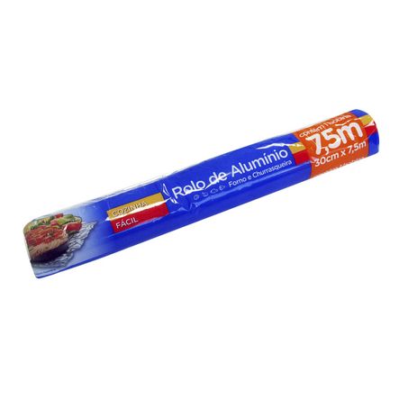 Folha Aluminio Cozinha Facil 30cm 7,5mts