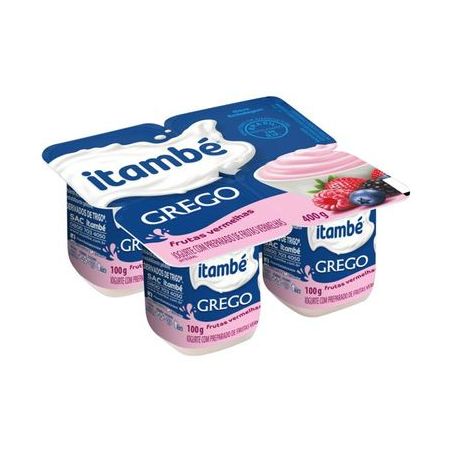 IOGURTE ITAMBE FIT FRUTAS VERMELHAS 400G