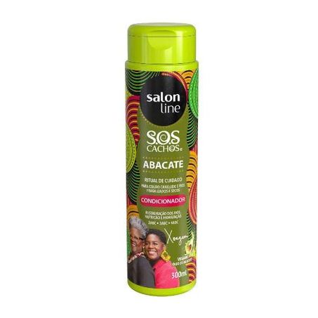 COND.SALON LINE SOS CACHOS ABACATE 300ML