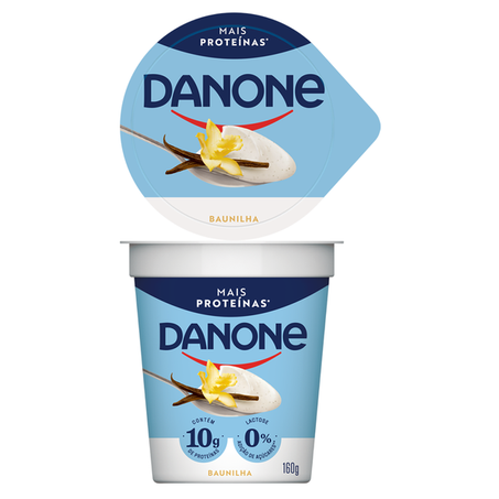 Iogurrte Danone Com Proteínas Baunilha 160g