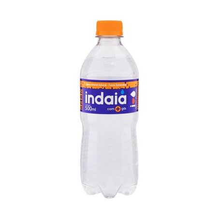 BEB.AGUA MINERAL INDAIA C/GAS 500ML