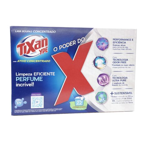 LAVA ROUPAS TIXAN YPE PRIMAVERA GRÁTIS 80G 1,6KG  360-28