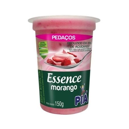 IOGURTE PIÁ ESSENCE MORANGO 150GR