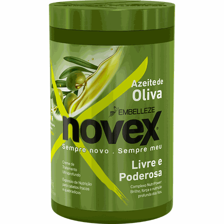 CREME DE TRATAMENTO NOVEX AZEITE DE OLIVA 1KG