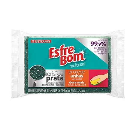 Esponja esfrebom prot unhas c/1