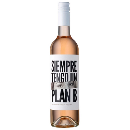 VINHO SIEMPRE TENGO UN PLAN B 750ML ROSE