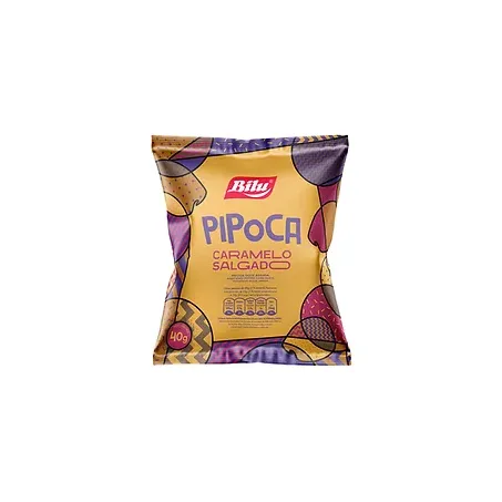 PIPOCA BILU CARM SALG 40G
