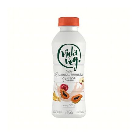 IOGURTE VIDA VEG COCO/BAN/MAM/MACA 500G