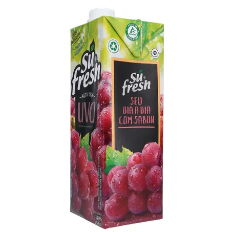 Bebida Néctar Sufresh Uva Caixa 1l 
  360-6