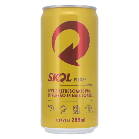 CERVEJA SKOL LATA 269ML