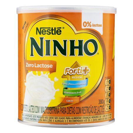 COMPOSTO LÁCTEO ZERO LACTOSE NESTLÉ NINHO FORTI+