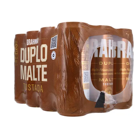Cerv brahma duplo malte tost lata 350ml 12 un 360-23