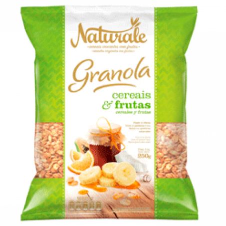 Granola naturale 250g cereais e frutas