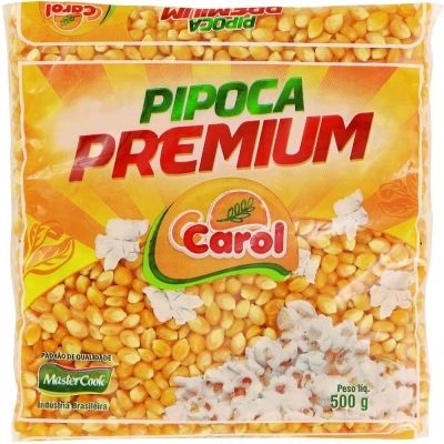Pipoca premium carol 400g