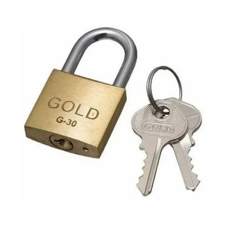 Cadeado gold 30mm