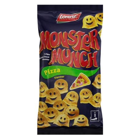 SALGADINHO LORENZ CHIPS MONSTER MUNCH PIZZA 75G