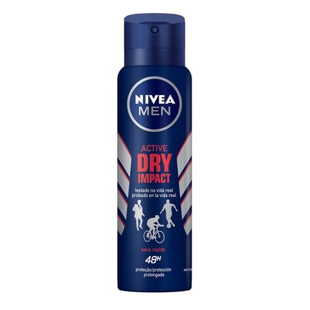 Desodorante aerosol nivea 150ml masc dry impact