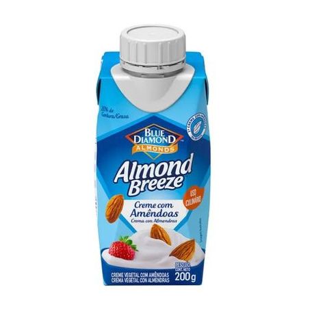 Creme com amendoas almond breeze 200g