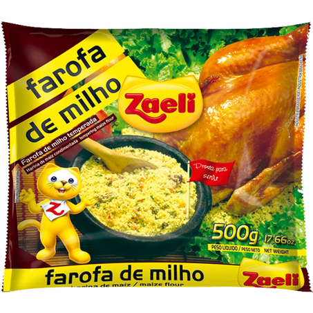 Farofa de Milho Zaeli 500g - Temperada