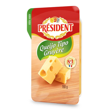 Queijo Gruyère President 160G