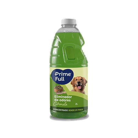 Eliminador De Odores Pet Prime Full Citronela 2l