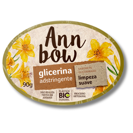 SABONETE ANN BOW GLICERINADO ADSTRINGENTE 90G