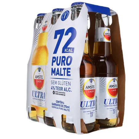 Cerveja amstel puro malte ln pack 6 275m 360-23
