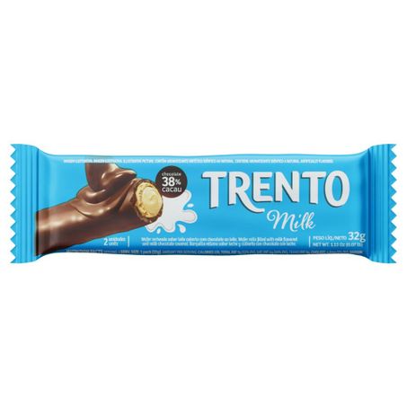Wafer rech. choco milk trento 29g
