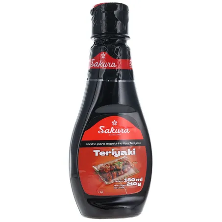 Molho teriyaki sakura squeeze 180ml 360-35