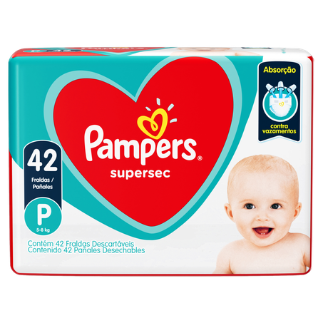FRALDA DESCARTÁVEL PAMPERS SUPERSEC MEGA XG