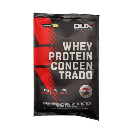 Whey Concentrado Baunilha Dux Sache 28g