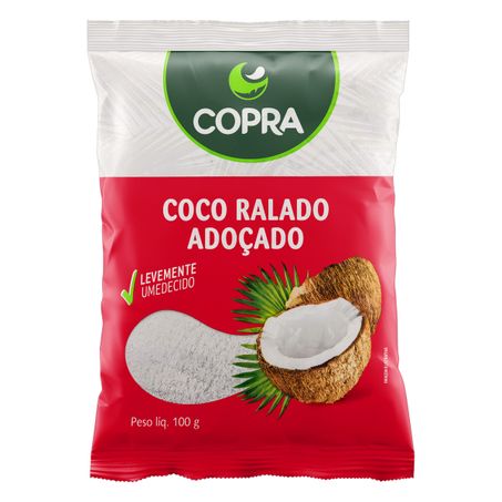 COCO RALADO ÚMIDO ADOÇADO COPRA