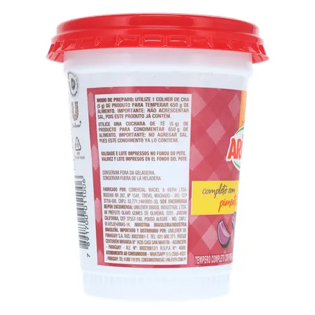 Tempero Completo Pasta Arisco C/pimenta 300g 360-3
