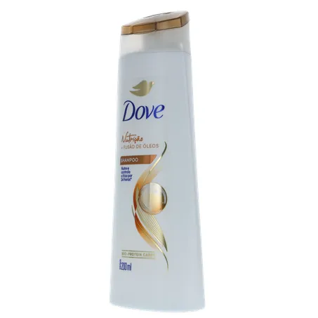 Shampoo Dove Nutrição + Fusão de Óleos Squeeze 200ml 360-4