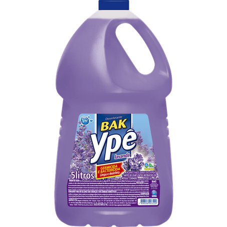 Desinfetante Ypê Bak Lavanda Frasco 5l 
 