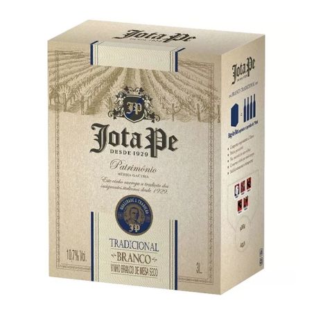 Jota pe-vinho 3l branco tradicional