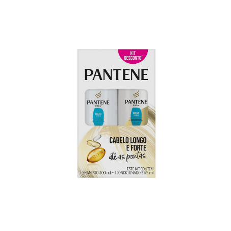 Kit pantene sh400ml+co175ml brilho ext