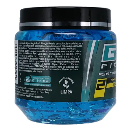 Gel fixador sergio paris azul perf.med 240g 360-27