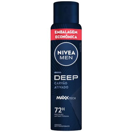 Desodorante nivea deep carvão ativado 200ml