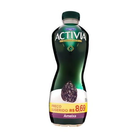 Iogurte Probióticos Activia Líquido Ameixa 850G