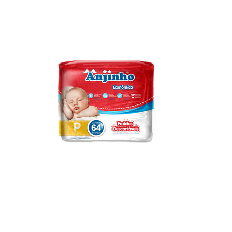 Fralda economica anjinho p c/64